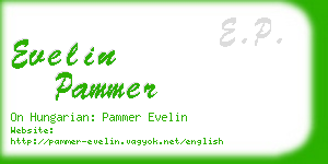 evelin pammer business card